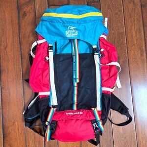 Chums Spring Dale 50 Backpack Outdoor Limited Edition Camping Hiking Rain Cover